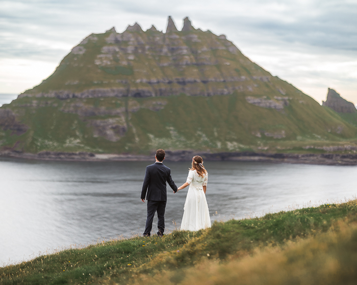 Wedding photo transformation example - starting image for AI video generation